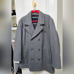 Tommy Hilfiger Men's Charcoal Peacoat